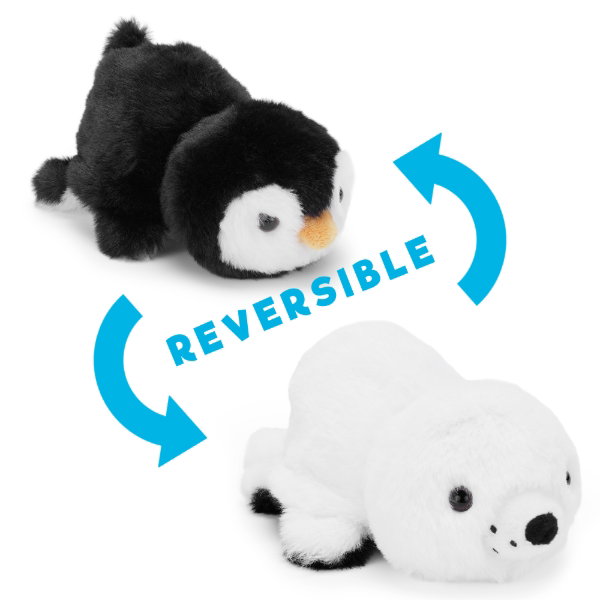Reversible Plush - Seal/Penguin 15cm